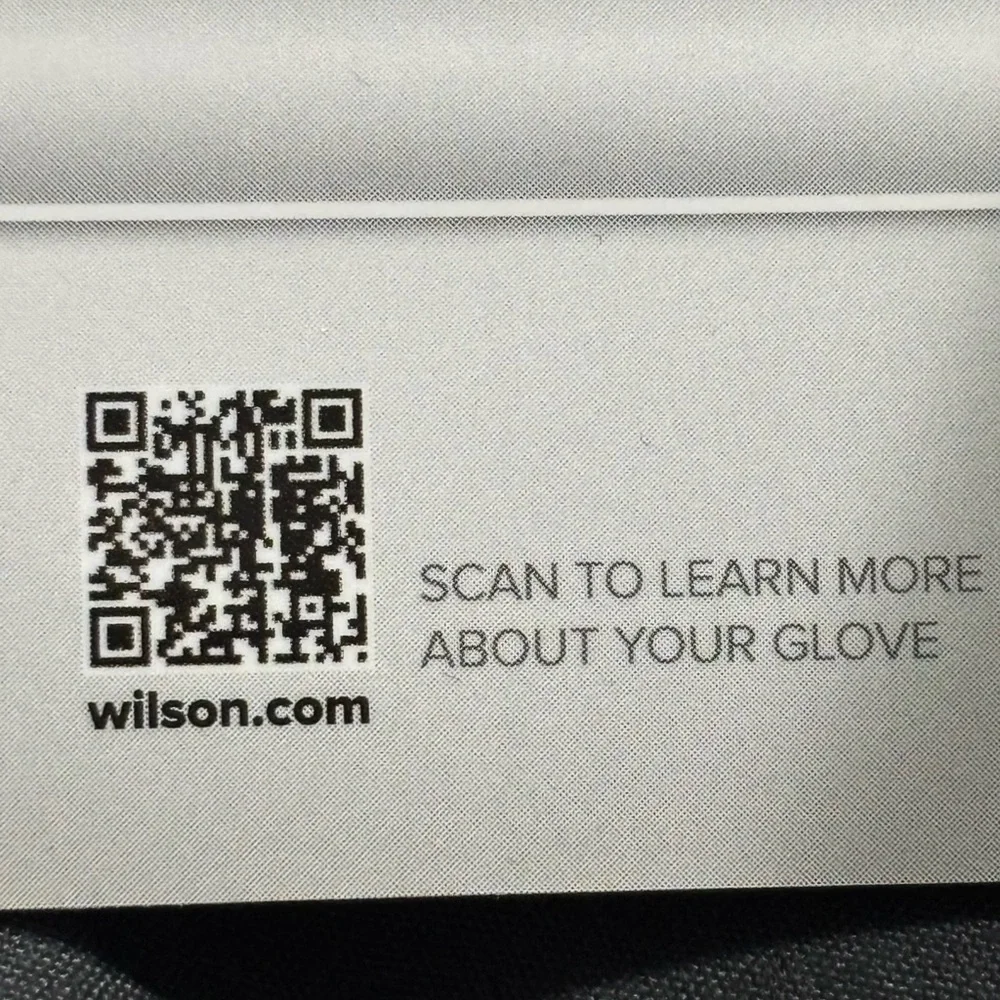 NWT Wilson A360 Youth Black Baseball Glove - Picture 8 of 8